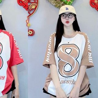 ÁO PHÔNG 3158 UNISEX TAY LỠ FORM RỘNG SỐ 8 VIỀN - LÊ PHƯƠNG BOUTIQUE