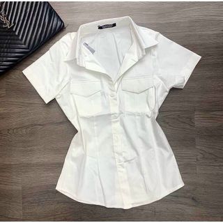 ÁO SƠ MI 2 TÚI CHẤT LỤA HÀN - LÊ PHƯƠNG BOUTIQUE