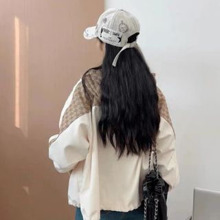 ÁO KHOÁC DÙ 2 LỚP FORM RỘNG PHỐI HỌA TIẾT - LÊ PHƯƠNG BOUTIQUE