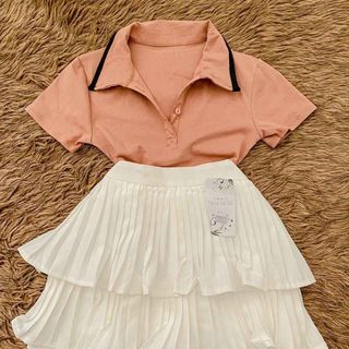 ÁO CỔ TRỤ CHẠY VIỀN CHẤT BORIP MỊN - LÊ PHƯƠNG BOUTIQUE