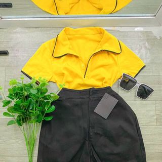 ÁO CỔ TRỤ CHẠY VIỀN CHẤT BORIP MỊN - LÊ PHƯƠNG BOUTIQUE