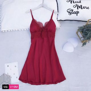 SET BỘ NGỦ SATIN PHỐI REN V19 - LÊ PHƯƠNG BOUTIQUE