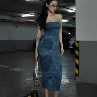 ĐẦM ÔM BODY LOANG MÀU THUN ĐẸP - LÊ PHƯƠNG BOUTIQUE