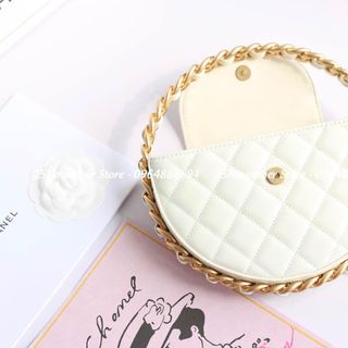 𝐓𝐔́𝐈 Xách Nữ Cao Cấp 𝐐𝐔𝐀𝐈 𝐊𝐈𝐄̂̀𝐍𝐆 𝐒𝐒𝟐𝟒 - Màu Trắng