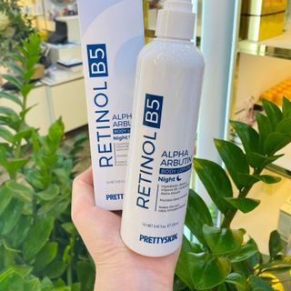 Kem Dưỡng Body Ban Đêm RETINOL B5 PRETTYSKIN, Tái Tạo, Phục Hồi & Dưỡng Trắng Da Chuyên Sâu - 250ml