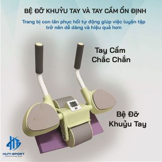 Con Lăn Trợ Lực Dobetter, Con Lăn Tập Bụng Tại Nhà 2 Bánh Để Tay Phản Lực Tiện Dụng, CL05 Tập Cơ Bụng