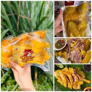 GÀ Ủ MUỐI NGUYÊN CON, CÓ ĐẦU KHOẢNG 1KG3_ KHO CHUYÊN SỈ GIÁ TỐT