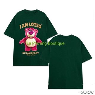 ÁO PHÔNG FORM RỘNG GẤU DÂU - LÊ PHƯƠNG BOUTIQUE