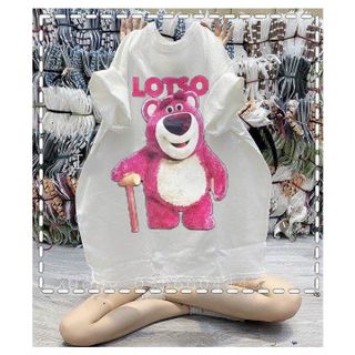 ÁO PHÔNG 3158 UNISEX TAY LỠ FORM RỘNG GẤU DÂU - LÊ PHƯƠNG BOUTIQUE