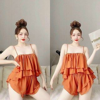 SET BỘ NGỦ VOAN 2 TẦNG - LÊ PHƯƠNG BOUTIQUE