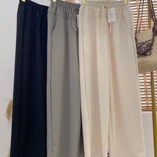 QUẦN DÀI SUÔNG ỐNG RỘNG VẢI ĐŨI XỊN LƯNG THUN - LÊ PHƯƠNG BOUTIQUE