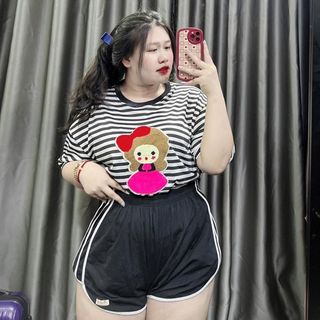 QUẦN SORT THUN COTTON BIGSIZE 60-90KG - LÊ PHƯƠNG BOUTIQUE