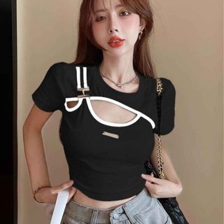 ÁO GÂN PHỐI VIỀN DÁNG CROPTOP - LÊ PHƯƠNG BOUTIQUE