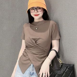 ÁO THUN TĂM LẠNH VẠC CHÉO HACK DÁNG CỰC XINH - LÊ PHƯƠNG BOUTIQUE