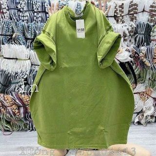 ÁO PHÔNG 3158 UNISEX TAY LỠ FORM RỘNG TRƠN - LÊ PHƯƠNG BOUTIQUE