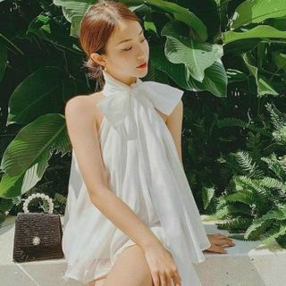 ÁO CỘT NƠ VOAN XỊN - LÊ PHƯƠNG BOUTIQUE