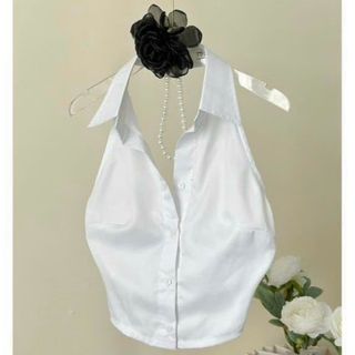 ÁO CỔ YẾM KATE DÁNG CROPTOP - LÊ PHƯƠNG BOUTIQUE