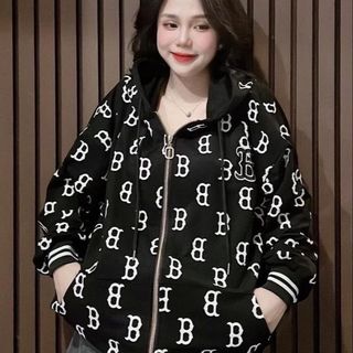 ÁO KHOÁC NỈ NGOẠI IN TRÀN B - LÊ PHƯƠNG BOUTIQUE