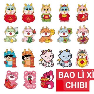 SET 10 BAO LÌ XÌ RỒNG THẦN TÀI 2024 (GIAO MÀU NGẪU NHIÊN) - LÊ PHƯƠNG BOUTIQUE giá sỉ