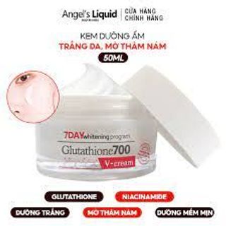 Kem Dưỡng Angel's Liquid Làm Sáng Da, Mờ Thâm 50ml 7 Day Whitening Program Glutathione 700 V-Cream giá sỉ