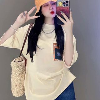 ÁO PHÔNG 3158 UNISEX TAY LỠ FORM RỘNG HỌA TIẾT TÚI XINH - LÊ PHƯƠNG BOUTIQUE