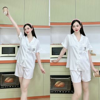 BỘ PIJAMA GẤM TAY NGẮN QUẦN ĐÙI - LÊ PHƯƠNG BOUTIQUE