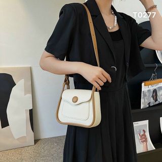 TÚI ĐEO CHÉO CÚC BẤM PHONG CÁCH HÀN QUỐC T0277 - LÊ PHƯƠNG BOUTIQUE