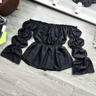 ÁO KIỂU TRỄ VAI TIỂU THƯ TAY BỒNG - LÊ PHƯƠNG BOUTIQUE