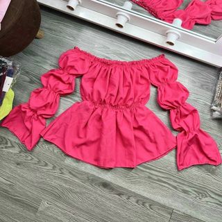 ÁO KIỂU TRỄ VAI TIỂU THƯ TAY BỒNG - LÊ PHƯƠNG BOUTIQUE