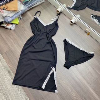 ĐẦM NGỦ GÂN KÈM CHÍP - LÊ PHƯƠNG BOUTIQUE