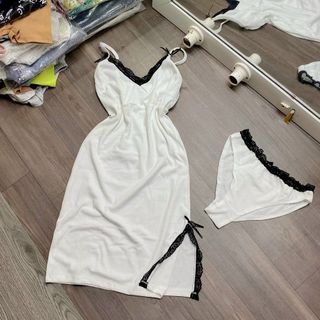 ĐẦM NGỦ GÂN KÈM CHÍP - LÊ PHƯƠNG BOUTIQUE
