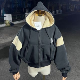 ÁO KHOÁC LỬNG DỆT THÊU CÓ NÓN 2 TÚI TRONG - LÊ PHƯƠNG BOUTIQUE