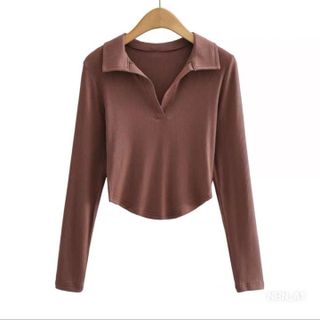 ÁO CỔ DỨC VẠT BẦU TAY DÀI CHẤT TĂM LỤA NHNA1 - LÊ PHƯƠNG BOUTIQUE