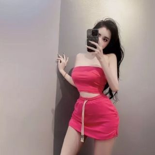 SÉT ÁO ỐNG VÁY RÚT CÓ QUẦN TRONG - LÊ PHƯƠNG BOUTIQUE