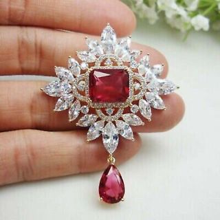 Trâm Cài Áo Đính Pha Lê Phong Cách Hoàng Gia Cổ Điển Sang Trọng Cho Nữ