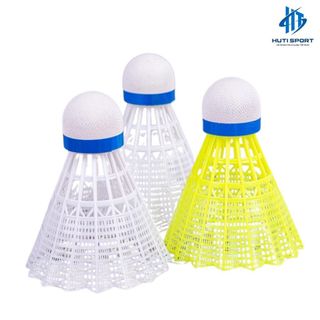Bộ 3 Quả Cầu Lông BOSHIKA Bằng Nhựa Chính Hãng