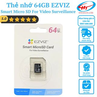 Thẻ nhớ 64GB EZVIZ – Smart Micro SD For Video Surveillance giá sỉ