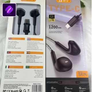Tai Nghe gaming Model S876 và Type-c Có dây Nhét tai Nghe Nhạc