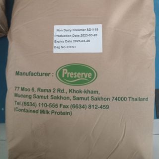 Bột sữa béo pha trà sữa_Non-Dairy Creamer 1KG (Bao 25Kg)-Xanh