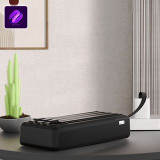 SẠC DỰ PHÒNG BYZ W80 PIN SIÊU TRÂU DUNG LƯỢNG 10000mAh TÍCH HỢP SẴN ĐẦU SẠC PHÙ HỢP MỌI CHUẨN ĐẦU RA