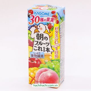 Nước ép trái cây nguyên chất Kagome 200ml - Hachi Hachi Japan giá sỉ