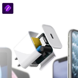 CỦ SẠC NHANH 20W ĐẦU CẮM DẸP CHUẨN RA TYPE-C Phụ Kiện