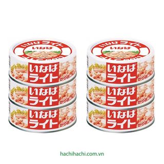 Cá ngừ Light Bonito Inaba 210g (70g x 3 hộp) - Hachi Hachi Japan Shop giá sỉ
