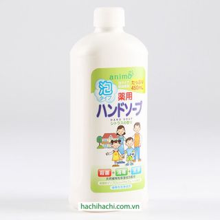 Bọt rửa tay kháng khuẩn Hương cam chanh Animo 450ml - Hachi Hachi Japan Shop giá sỉ