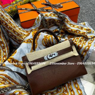 𝐓𝐔́𝐈 𝐗𝐀́𝐂𝐇 Nữ Cao Cấp 𝐊𝐞𝐥𝐥𝐲 𝐦𝐢𝐧𝐢 𝐝𝐚 𝐞𝐩𝐬𝐨𝐧 -  Màu Cherry - Size 19cm
