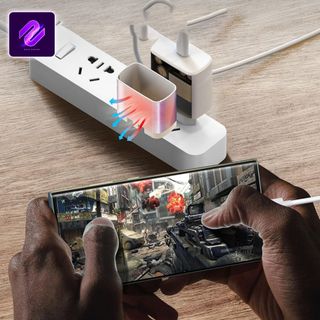 CỦ SẠC NHANH NOTE 10 CHÂN CẮM DẠNG TRÒN CHUẨN ĐẦU RA TYPE-C MÀU TRẮNG Phụ Kiện