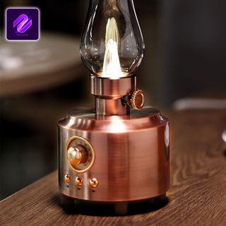 LOA BLUETOOTH ĐÈN DẦU MINI C-210 ĐỘC LẠ NHỎ GỌN DECOR TRANG TRÍ PHÒNG NGỦ PHÒNG LÀM VIỆC SIÊU ĐỘC ĐÁO C-210 Nghe Nhạc