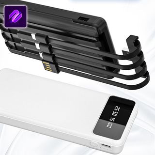 SẠC DỰ PHÒNG BYZ W79 DUNG LƯỢNG PIN 10000mAh TÍCH HỢP SẴN 3 CÁP SẠC PHÙ HỢP MỌI CHUẨN ĐẦU RA