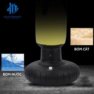 Trụ Đấm Bốc Boxing Xoay 360 Độ Tự Cân Bằng, Bao Cát Võ Thuật Bơm Hơi Luyện Phản Xạ Cao Cấp