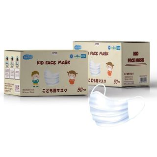 Khẩu trang kháng khuẩn cho trẻ em Kim Sora 3 lớp (50 cái) - Hachi Hachi Japan Shop giá sỉ